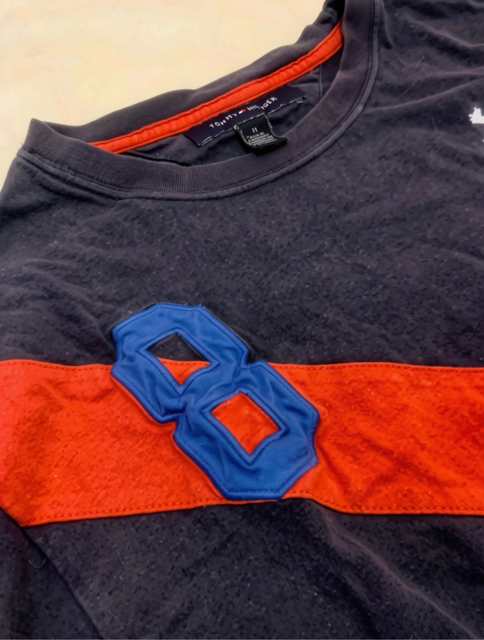Camiseta Tommy Hilfiger Original Vintage Estampada – photo 3